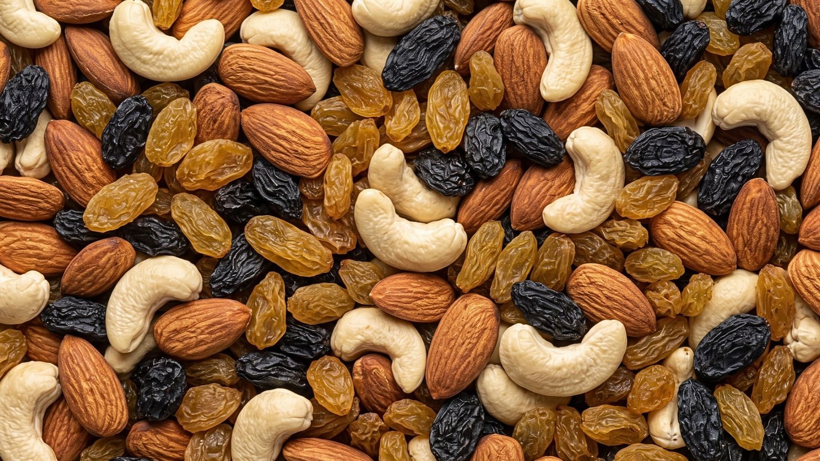 Premium Kashmiri Dry Fruits Mix Background